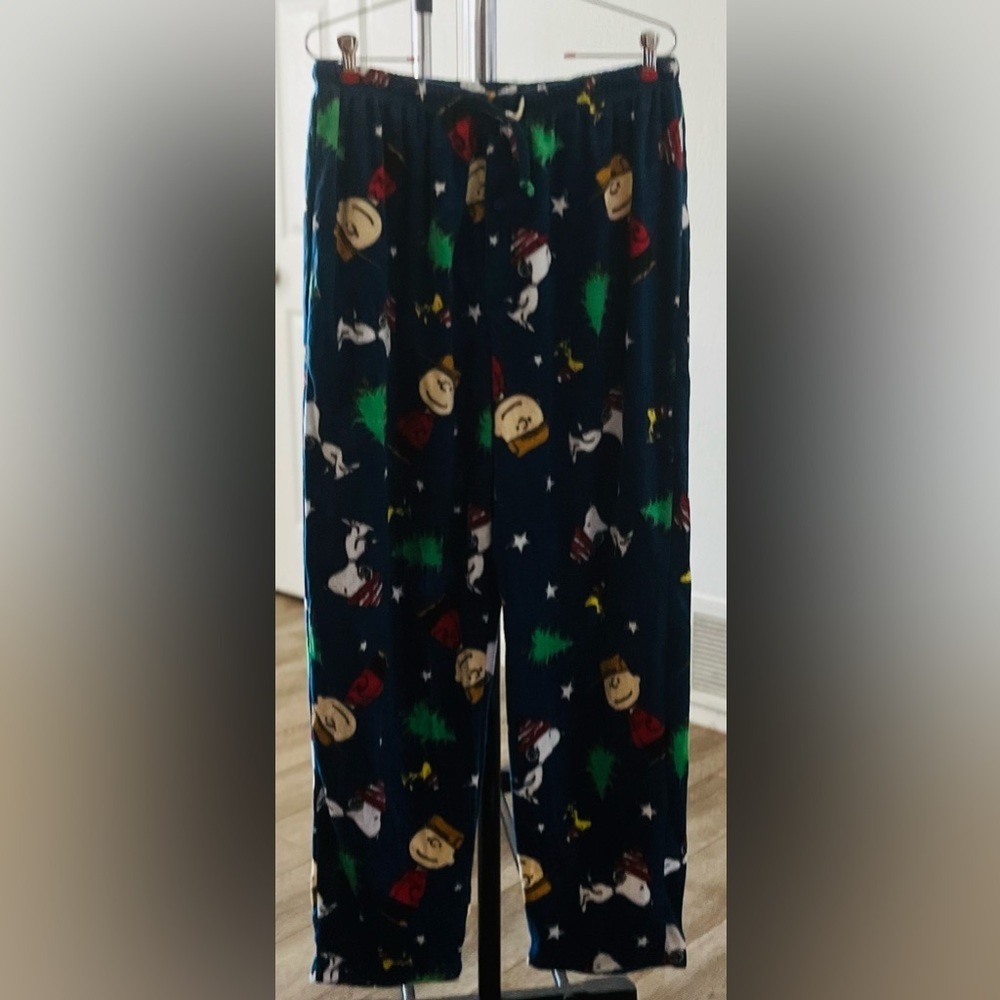 Peanuts Charlie Brown Holiday Men’s Sleep Pants XL